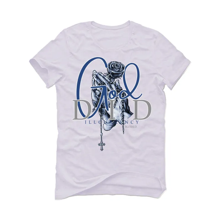 Air Jordan 13 “French Blue” White T-Shirt (God Did)