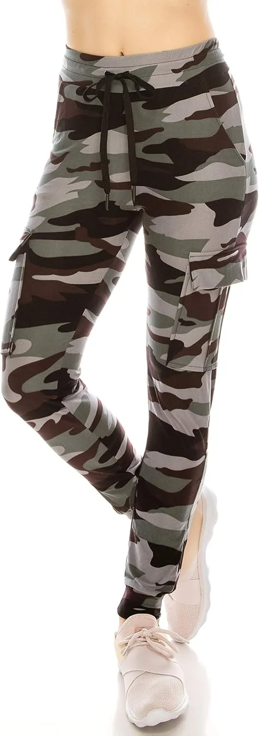 ALWAYS Cargo Jogger Pants for Women - Super Soft Casual Lounge Sweatpants