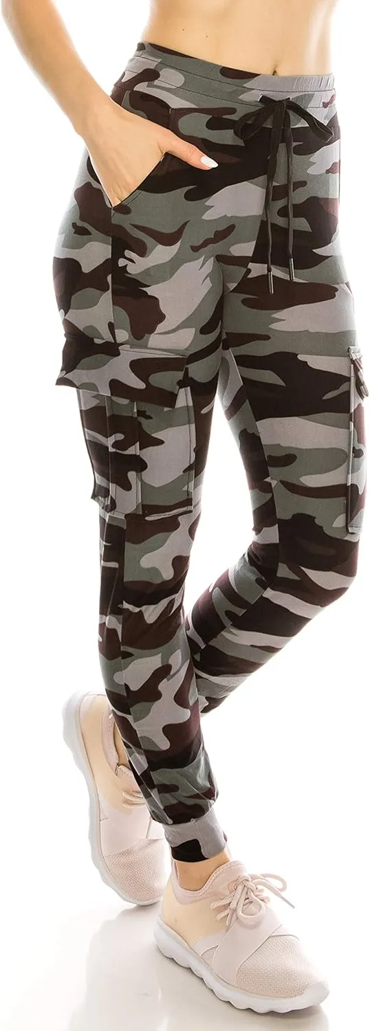 ALWAYS Cargo Jogger Pants for Women - Super Soft Casual Lounge Sweatpants