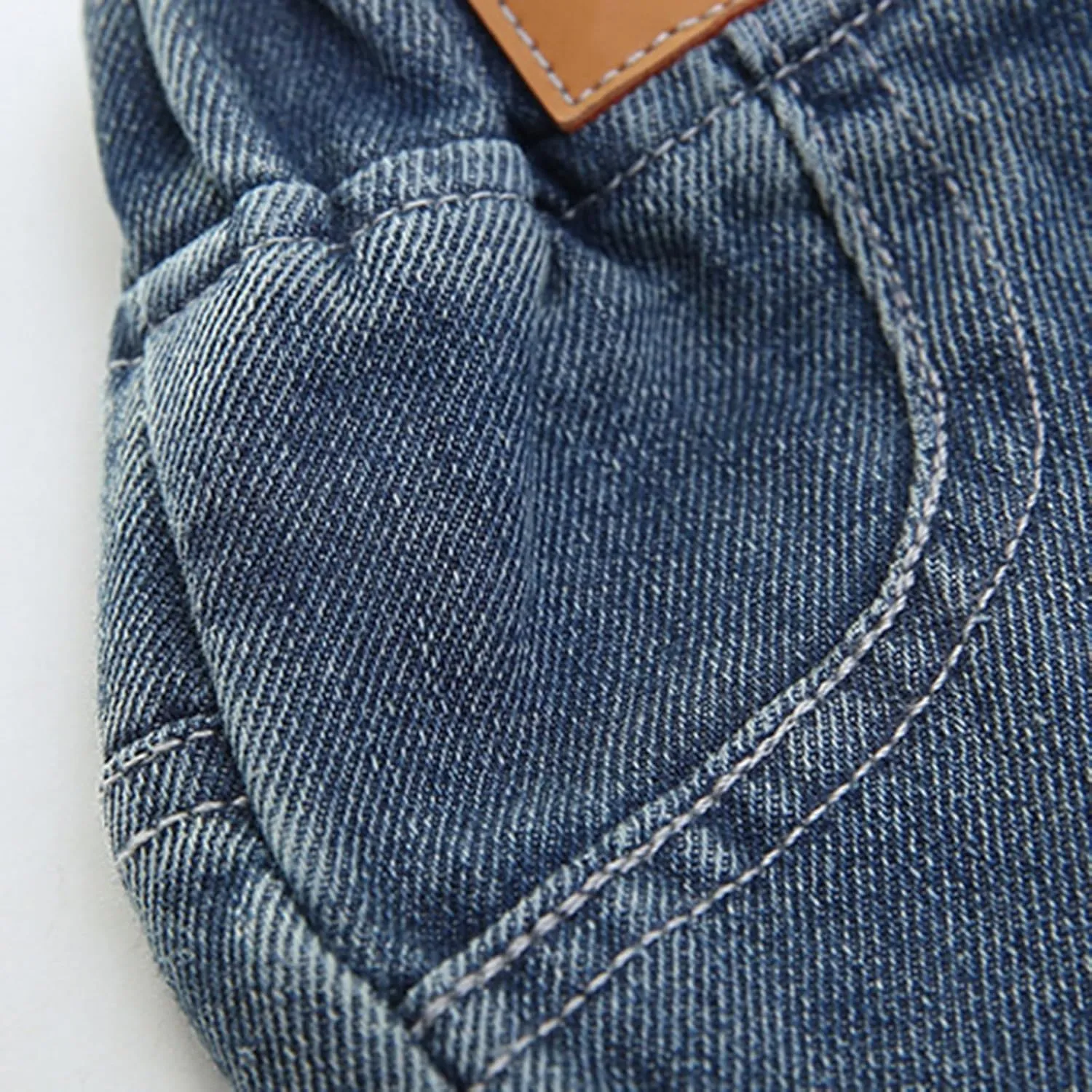Baggy Jeans for Teen Girls Straight Leg Boyfriend Jeans Y2K Streetwear Elastic Waist Wide Leg Jeans Kids Denim Pants