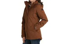 Cinch Women's Barn Coat Brown