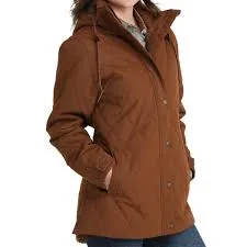 Cinch Women's Barn Coat Brown