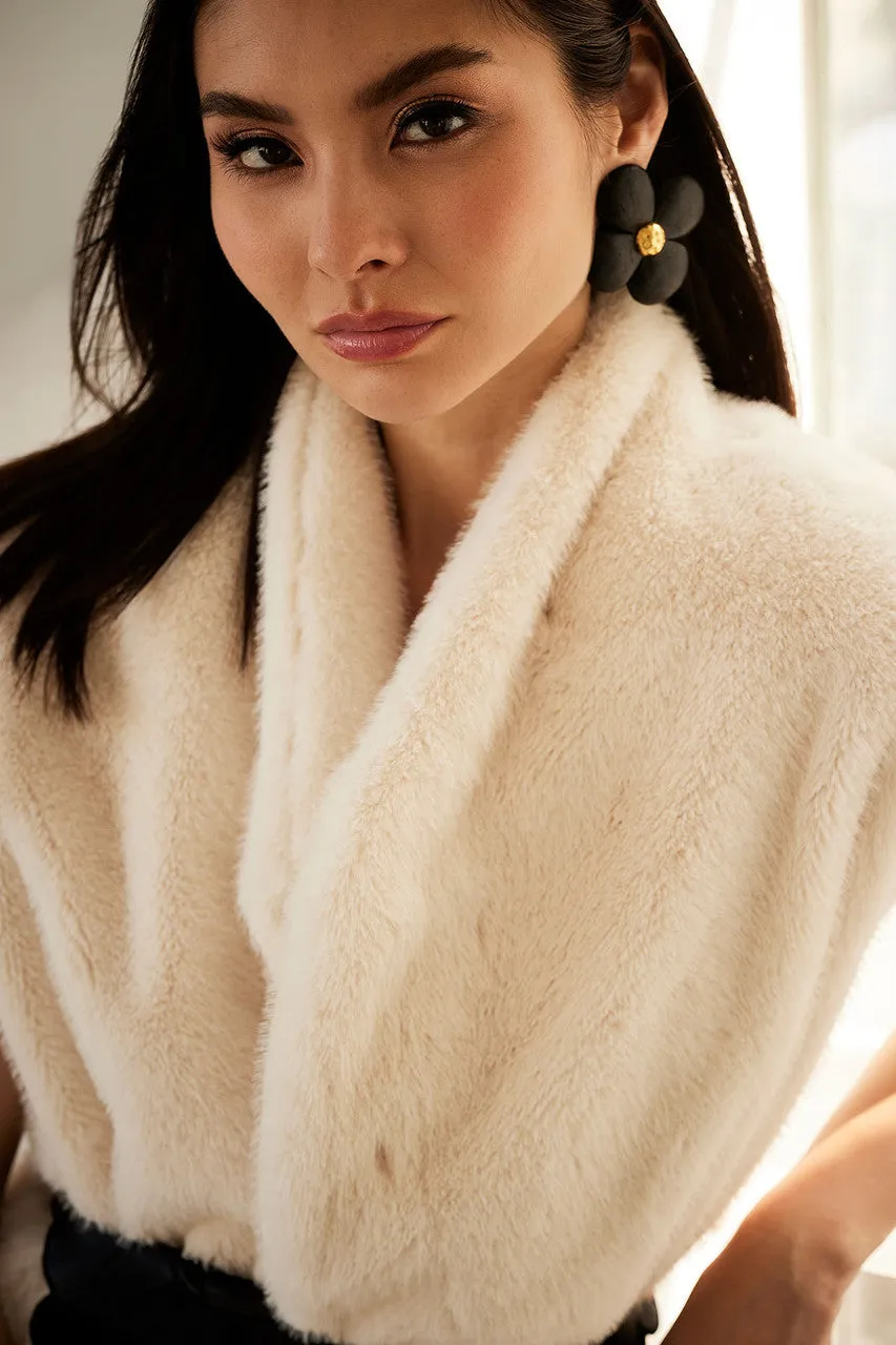 Faux Mink Vest