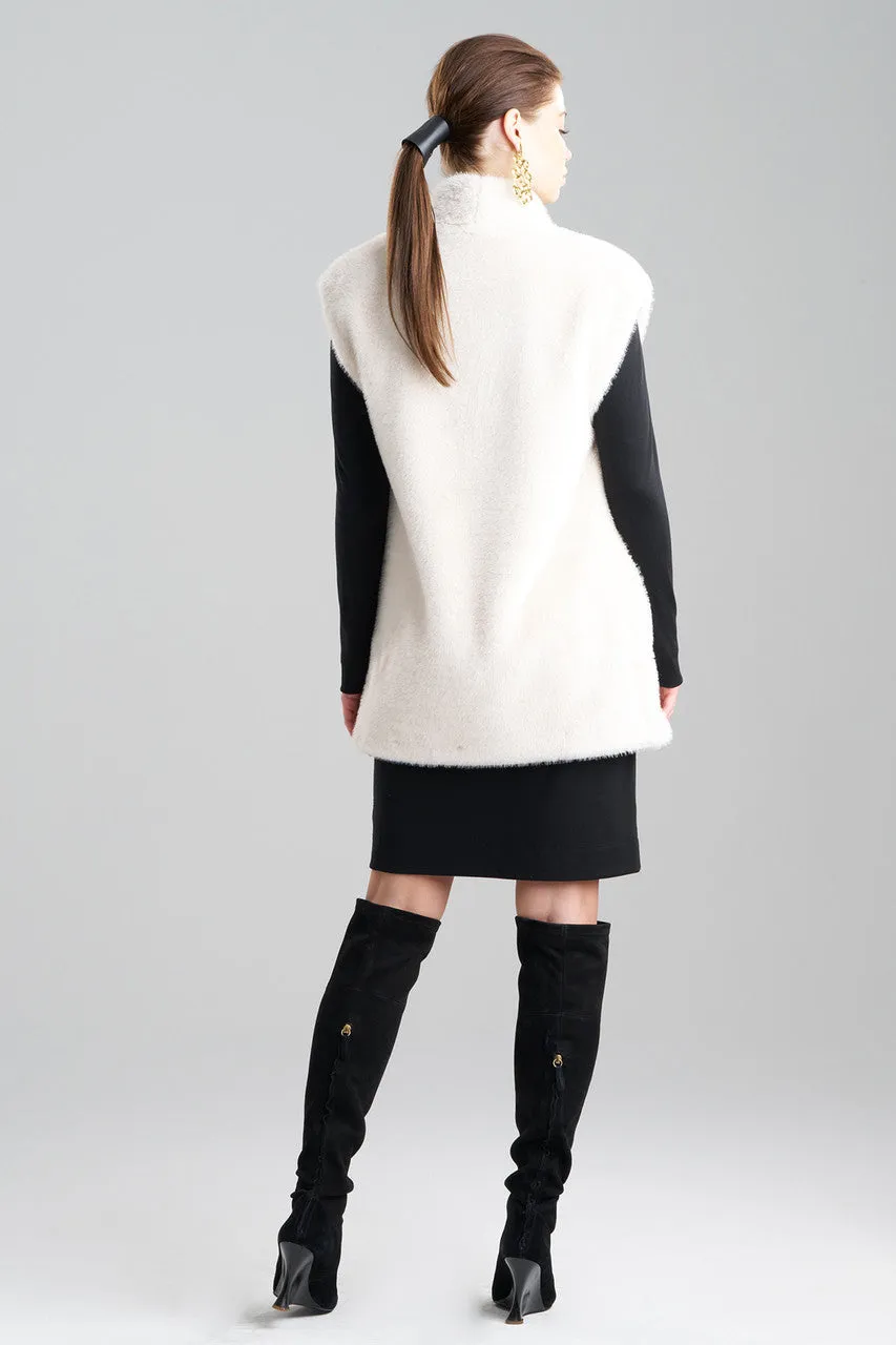 Faux Mink Vest