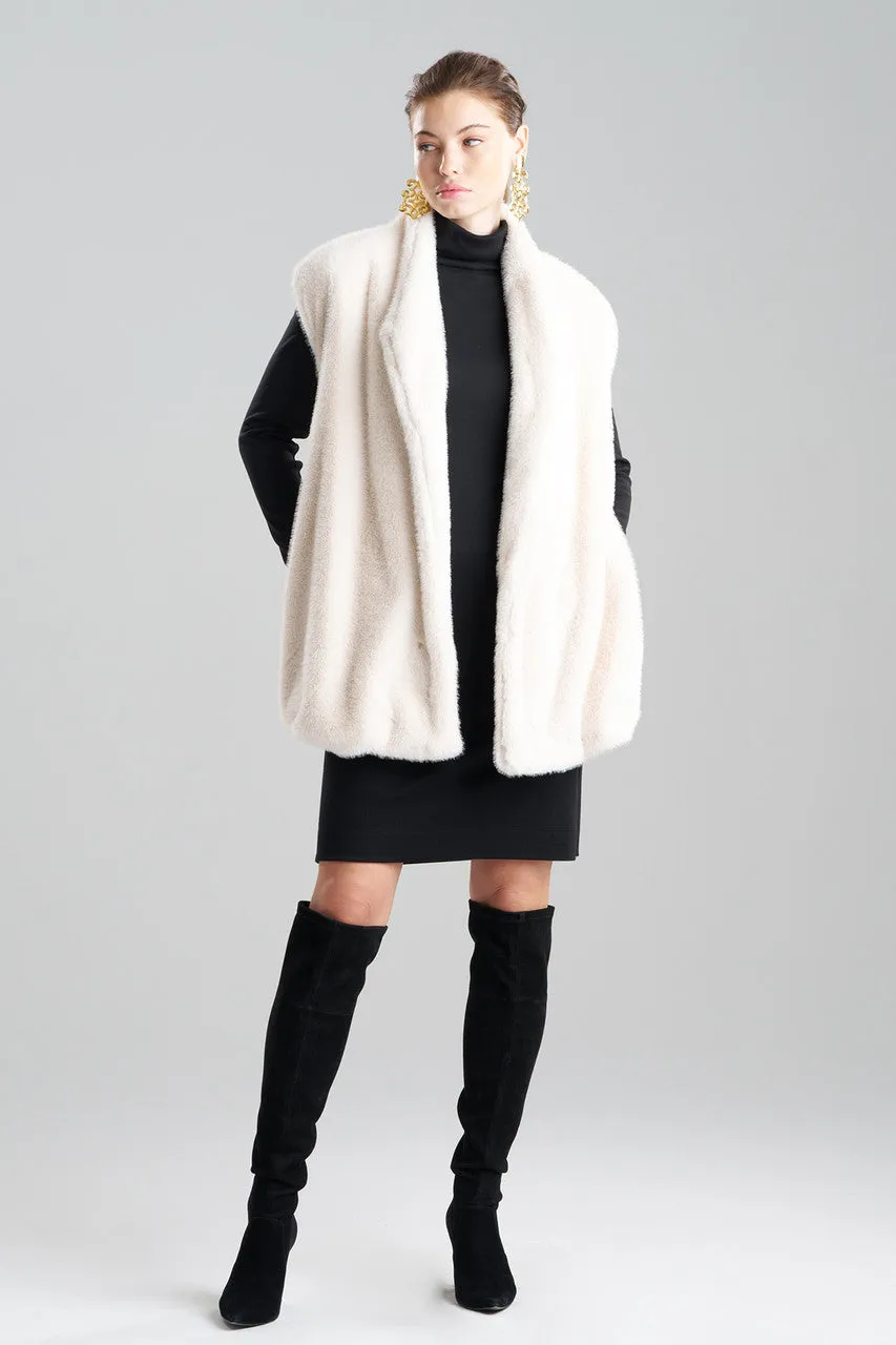 Faux Mink Vest