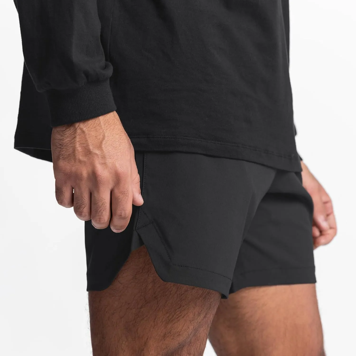 Mens Shorts Running Sport Cargo Shorts Summer Quick Dry Gym Shorts Boys Breathable Relaxed Fit Shorts Elastic Waist