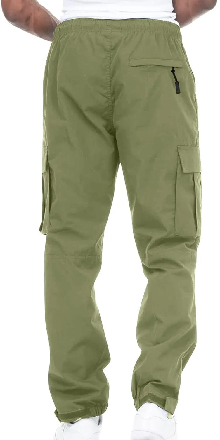 Mens Sweatpants Big & Tall Sizes Winter Sweatpants for Mens Thick Warm Jogger Pants Cinch Bottom Running Joggers Soft