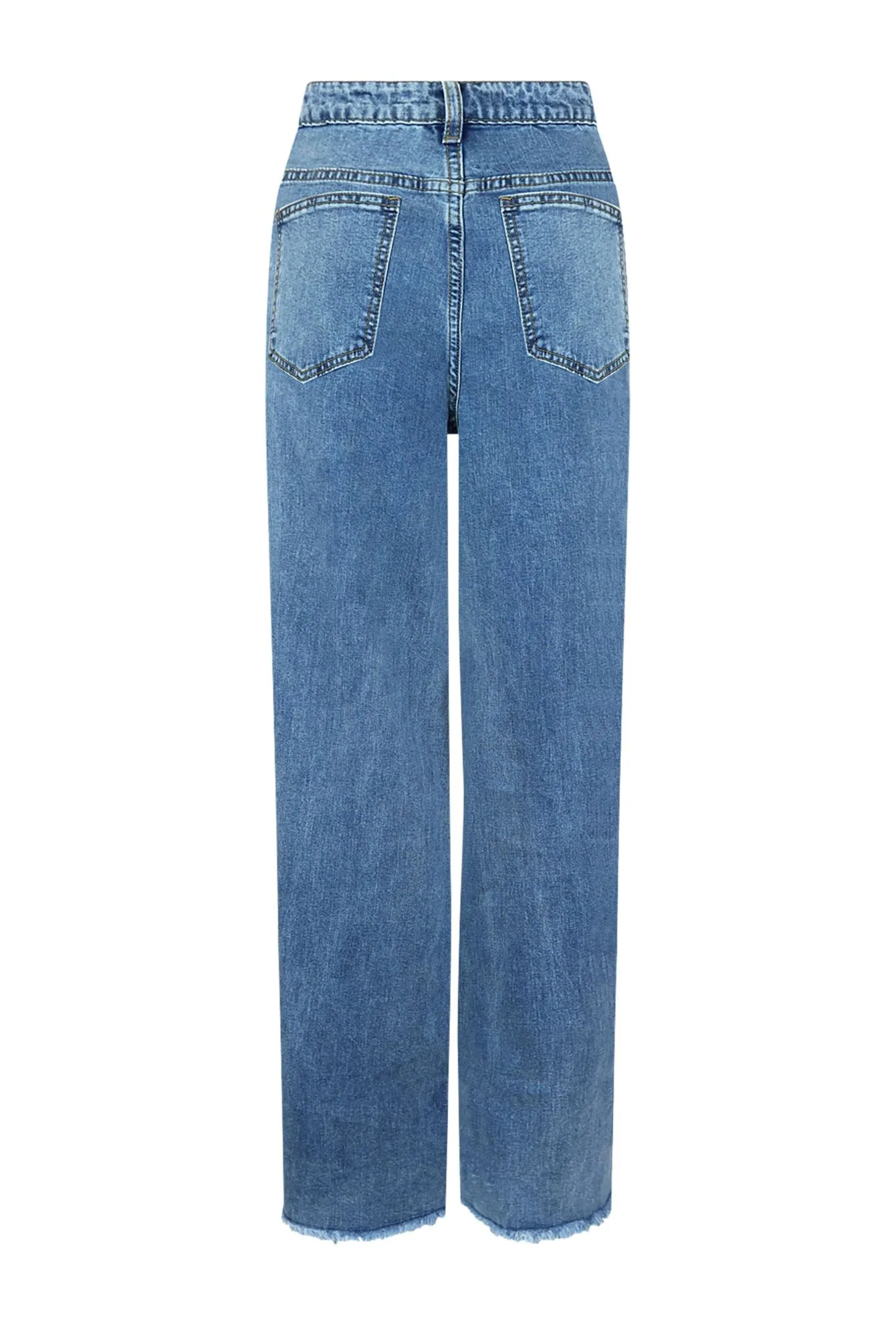 Satisfaction Cut Out Denim Jeans