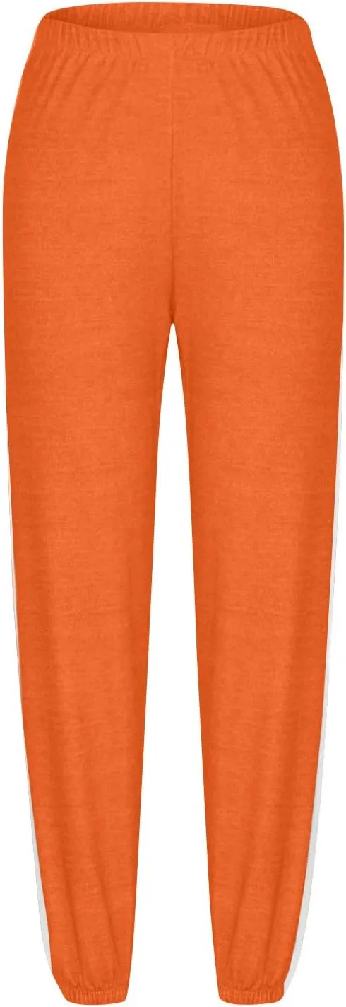 Sweatpants for Women, Cinch Bottom Sweatpants, Yoga Joggers Pants Soft Leggings for Cycling Lounge Workout Running