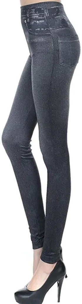 Women's High Waisted Jeans for Women Distressed Ripped Jeans Slim Fit Butt Lifting Skinny Stretch Jeans Denim Pants