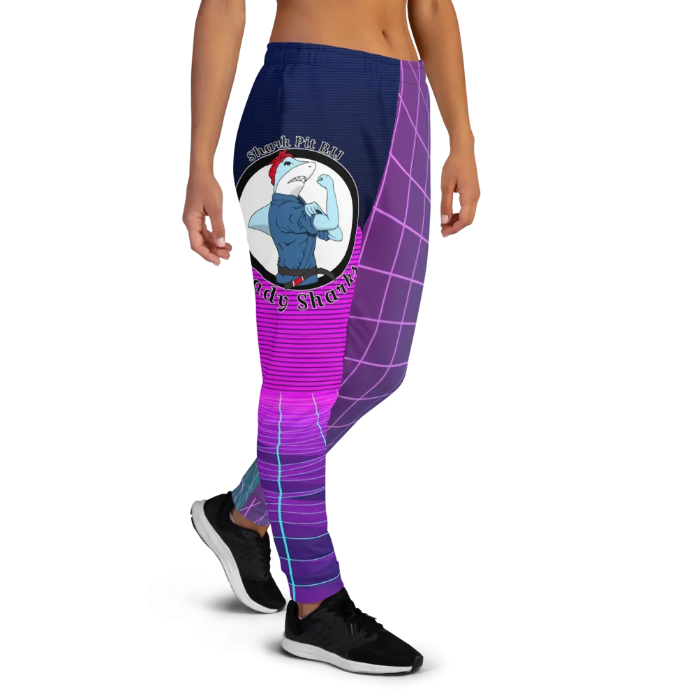 Women's Lady Sharks Synthwave Joggers